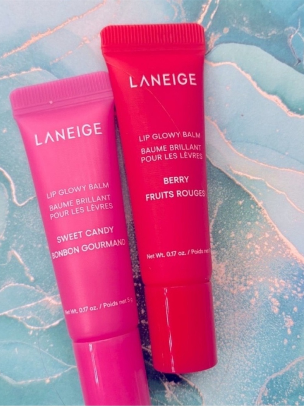 LANEIGE Glowy Lip Balms - Sweet Candy & Berry